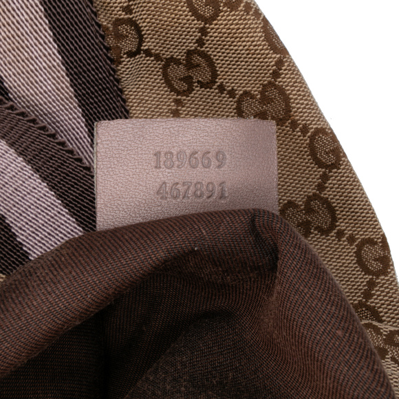 Pre-Loved Gucci GG Canvas Web Tote - Picture 6 of 11